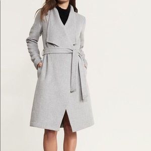 Dynamite Grey Waterfall Coat Size Small